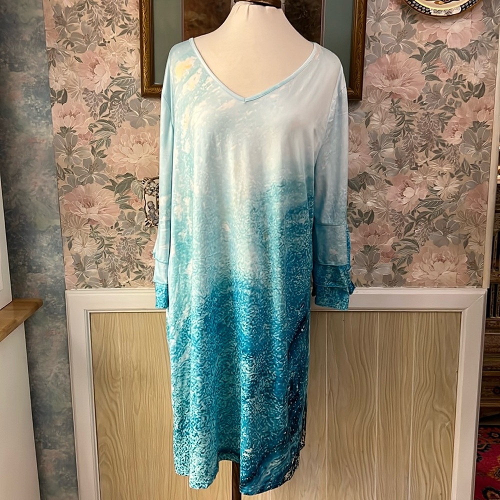 Women's Blue Dress Size: 3XL NWOT